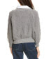 Фото #2 товара Seraphina Layered Sweater Women's Grey Os