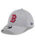 Фото #1 товара Men's Gray Boston Red Sox Active Pivot 39thirty Flex Hat