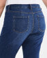 Фото #5 товара Plus Size Denim Raw-Edge Bermuda Shorts, Created for Macy's