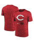 Men's Red Cincinnati Reds Large Logo Velocity T-Shirt