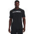 UNDER ARMOUR I Wll short sleeve T-shirt Black 001 / White 100, XS - фото #2