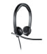 Фото #7 товара Logitech USB Headset Stereo H650e - Wired - Office/Call center - 50 - 10000 Hz - 120 g - Headset - Black - Silver