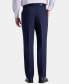 Men's Premium Comfort Stretch Classic-Fit Solid Pleated Dress Pants