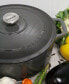 French Enameled Cast Iron 6.25 Qt. Round Dutch Oven