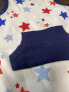 2-pieces Cat & Jack Baby Stripes & Star Print Sleeveless Americana Romper (6-9M)