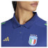 Фото #5 товара Поло для футбола Adidas Италия 23/24 с коротким рукавом.