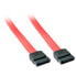 Фото #1 товара Lindy 0.5m Internal SATA III Cable - 0.5 m - SATA I - Male/Male - Black - Red - Straight - Straight