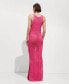 ფოტო #3 პროდუქტის Women's Crochet Long Dress