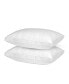 Фото #2 товара Maxi 100% Cotton Down Alternative Vacuum Packed Pillows – White (2 Pack)