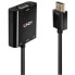 Lindy HDMI to VGA & Audio Converter - 0.1 m - HDMI Type A (Standard) - VGA (D-Sub) - Male - Female - Straight