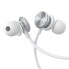 Zestaw słuchawkowy słuchawki Wired Series miniJack 3.5mm 1.2m srebrny