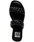 ფოტო #8 პროდუქტის Women's Jocee Double Band Braided Slide Flat Sandals