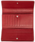 ფოტო #9 პროდუქტის Women's Basket Weave Collection RFID Secure Quadruple Fold Wallet