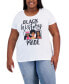 Trendy Plus Size Black History Pride Barbie Graphic T-Shirt