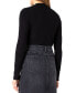 Фото #2 товара Women's Long-Sleeve Ribbed Mock-Neck Sweater