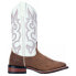 Фото #2 товара Laredo Mesquite Square Toe Cowboy Womens Brown Dress Boots 5621