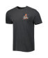 Фото #3 товара Men's Black Auburn Tigers Vault Stadium T-shirt