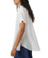 Фото #3 товара Women's Float Away Cotton Pleated Shirt