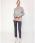 Фото #2 товара Women's Kim Heathered Pullover Top for Women