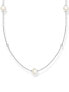 Фото #1 товара Thomas Sabo KE2125-167-14 Pearl ladies necklace, adjustable