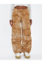 Фото #6 товара Брюки Koton Oversize Pantolon Парашютный с батиковым узором из хлопка с карманами
