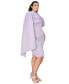 ფოტო #3 პროდუქტის Plus Size Dahlia Sash Cape Dress