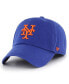 Фото #1 товара Men's Royal New York Mets Cooperstown Collection Franchise Fitted Hat