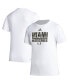 Фото #1 товара Women's White Miami Hurricanes AEROREADY Military Appreciation Pregame T-Shirt