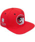 Men's Red Winston Salem Rams Evergreen Mascot Snapback Hat