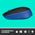 Фото #11 товара Logitech M170 Wireless Mouse - Ambidextrous - Optical - RF Wireless - 1000 DPI - Blue