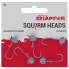 Фото #1 товара KORUM Snapper Floatex Squirm Jig Head