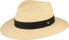 Фото #2 товара Breiter Original Panama Hat Straw Hat Made of Ecuador Leather Strap Hand Braided Hat UV Protection Break Protection Sun Hat