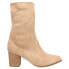 Corkys Wicked Round Toe Pull On Womens Brown Casual Boots 80-9981-SAND