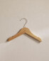 Фото #16 товара Pack of wooden baby hangers (pack of 3)