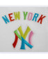 Women's White New York Yankees Washed Neon Shorts
