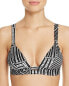 Фото #1 товара Vitamin A 262336 Women's Bralette Mustique Print Bikini Top Swimwear Size S