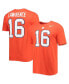 Фото #1 товара Men's Trevor Lawrence Orange Clemson Tigers Alumni Name and Number Team T-shirt