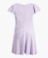 Levi's Women's Skylar Flutter Sleeve Dress Size XS Purple Rose New