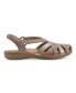 Фото #2 товара Women's Berri Woven Casual Round Toe Slip-on Sandals