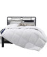 Heavyweight White Goose Feather and Down Comforter, King