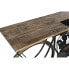 Фото #10 товара Вспомогательный стол DKD Home Decor Мотоцикл Чёрный Натуральный Деревянный Металл 180 x 35 x 86 cm
