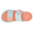 Фото #7 товара Puma Suede Mayu Summer Camp Slide Womens Orange Casual Sandals 387453-01