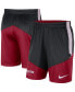 Фото #1 товара Men's Black, Cardinal Stanford Cardinal Team Performance Knit Shorts