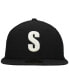Фото #2 товара Men's Black Seattle Mariners Cooperstown Collection Turn Back The Clock Steelheads 59FIFTY Fitted Hat