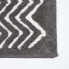 Rutschfeste Badematte mit Chevron Muster