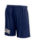 Men's Navy New Orleans Pelicans Free Throw Mesh Shorts