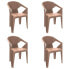 GARBAR Delta Armchair 4 Units