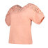 Фото #2 товара SALSA JEANS Lace-Trimmed short sleeve T-shirt