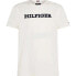 TOMMY HILFIGER Twill Embroidery Monotype short sleeve T-shirt