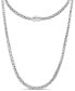 ფოტო #1 პროდუქტის Borobudur Oval 5mm Chain Necklace in Sterling Silver
